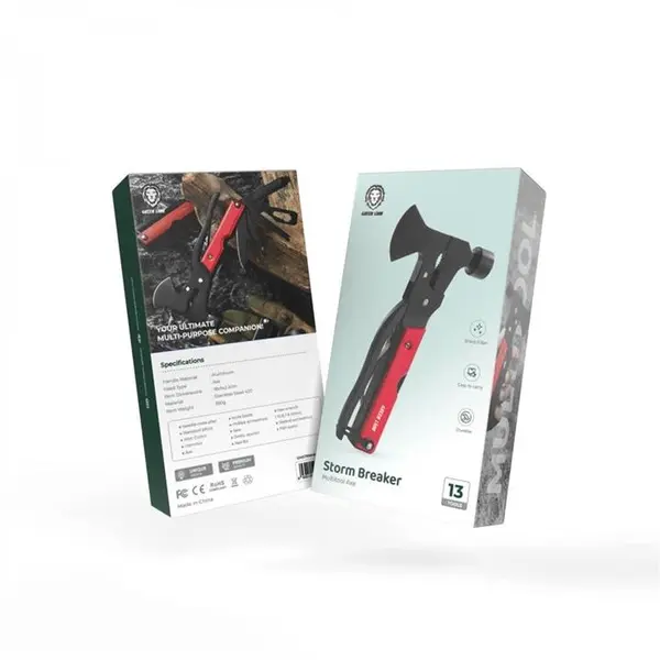 تبر و چکش چندکاره گرین لاین Green Lion Storm Breaker Multitool Axe GNSTRMHM13RD - 2