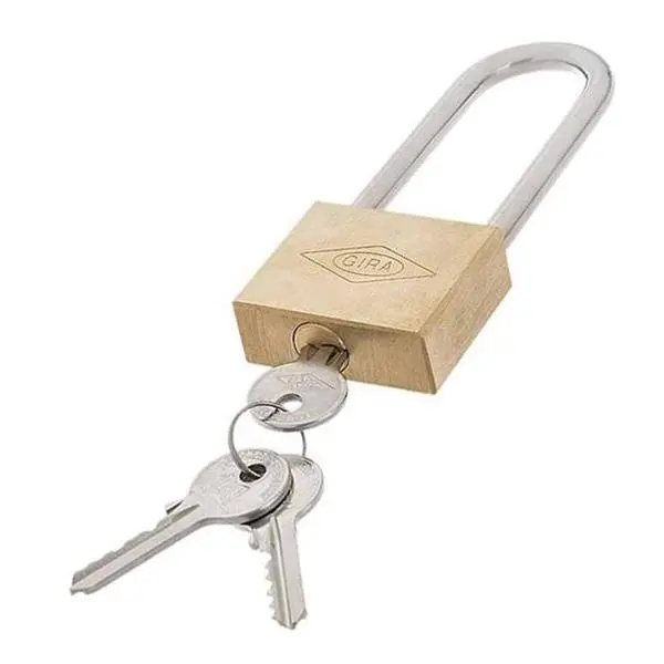 قفل آویز 50 تخت دسته بلند کد 016 گیرا GIRA - 5