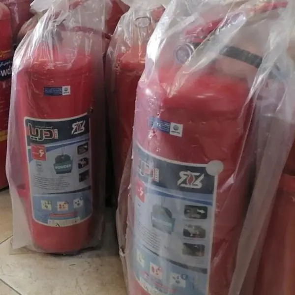 کپسول آتش نشانی 6 کیلویی پودر و گاز BCE برند دریا - 2