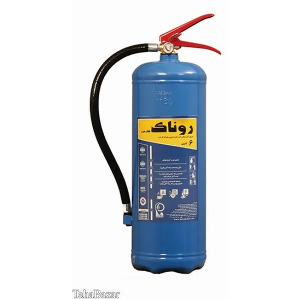 کپسول آتش نشانی فوم پروتئین و AFFF  شش لیتری روناک - 4