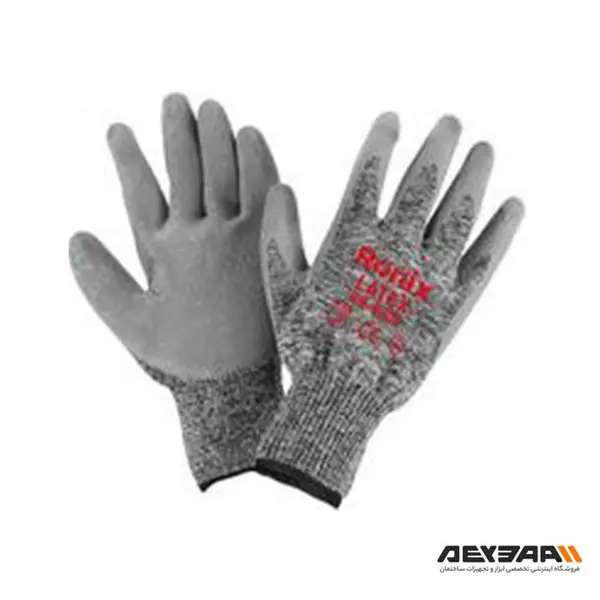 دستکش ایمنی لاتکس نیمه صنعتی رونیکس مدل RH-9006