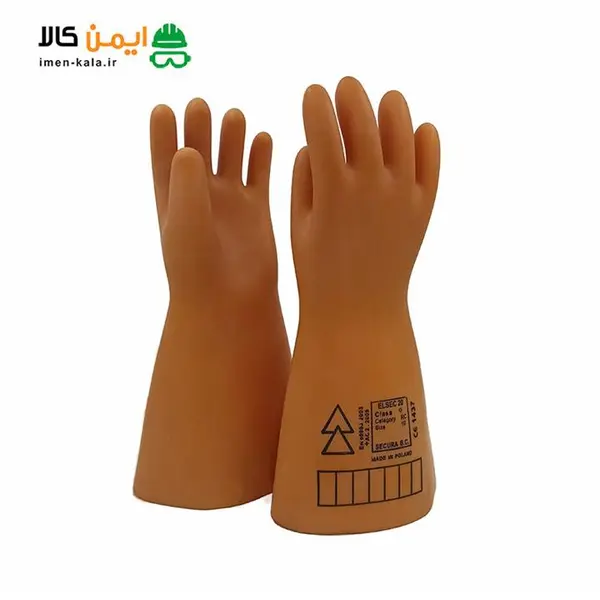 دستکش عایق برق سکورا SECURA مدل ELSEC | کلاس 1 - 4