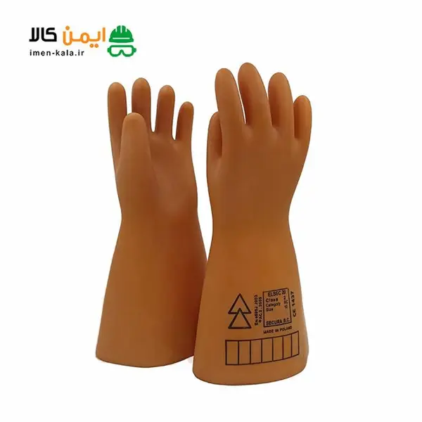 دستکش عایق برق سکورا SECURA مدل ELSEC کلاس 2 - 4