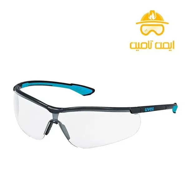 عینک ایمنی یووکس مدل sportstyle AR 9193838 - 3