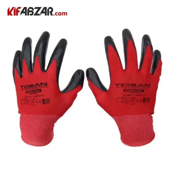 دستکش ایمنی توسن مدل TDP-NK10 - 3