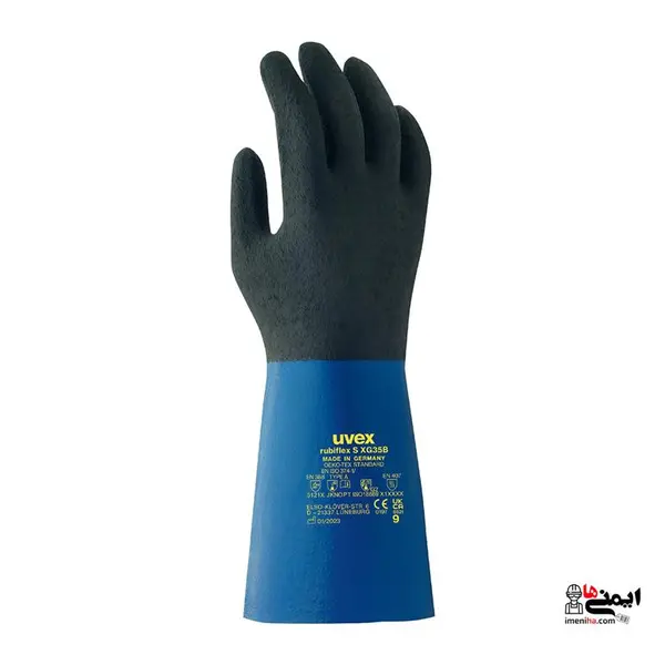 دستکش ایمنی یووکس UVEX مدل Rubiflex S XG35B - 2