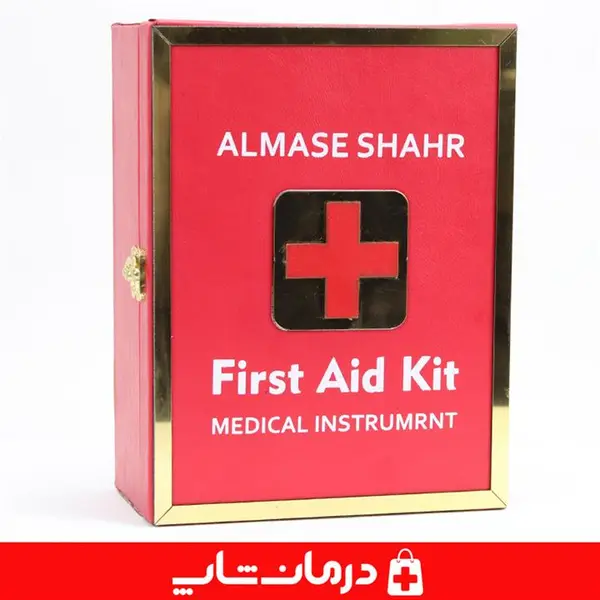 جعبه دیواری کمکهای اولیه تجهیز شده الماس شهر مدل الماس پلاس