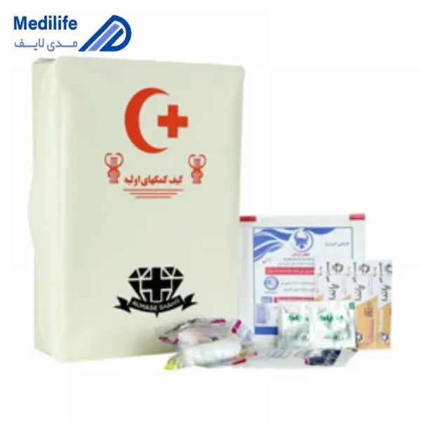کمک های اولیه دیواری 29*20 تجهیز شده الماس شهر مدل الماس almase shahr - 3