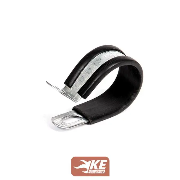 بست فلزی عایق دار سایز 42 مشکی توس فلکس PCLIP-BL42 - 3