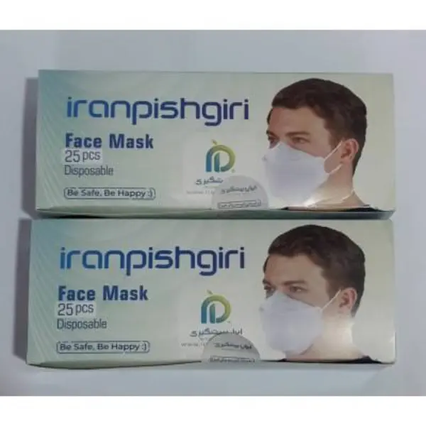 ماسک سه بعدی فیش 4 لایه KF94 بوفالو اصل (25 عددی) - 2