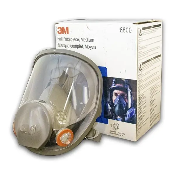 ماسک تمام صورت تری ام 6800|ماسک تنفسی 3M مدل 6800 - 2