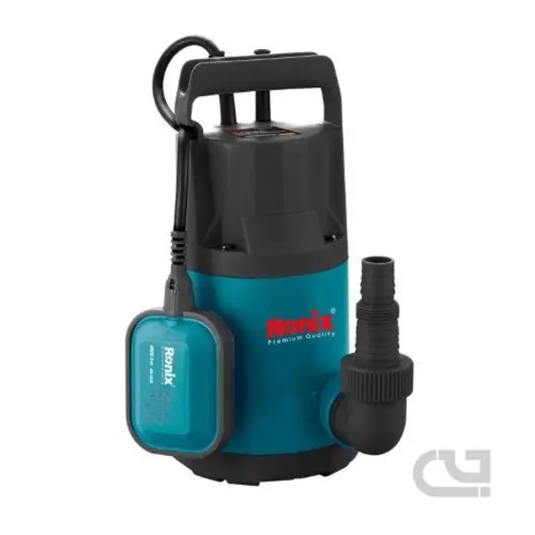 پمپ کف کش پلاستیکی 8 متری 400 وات رونیکس مدل RH-4036 - 2