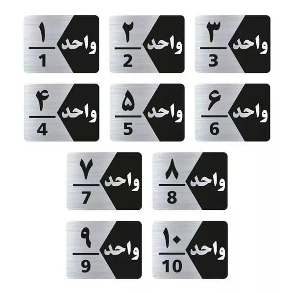 تابلو راهنما طرح  واحد مدل GNS310 مجموعه 10 عددی - 3