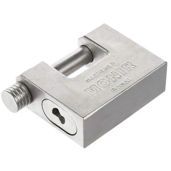 قفل کتابی منیر صنعت مدل Hardened 85 - 2