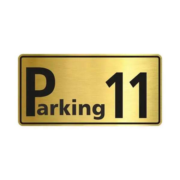 تابلو راهنما طرح پارکینگ شماره یازده مدل NG611 - 3