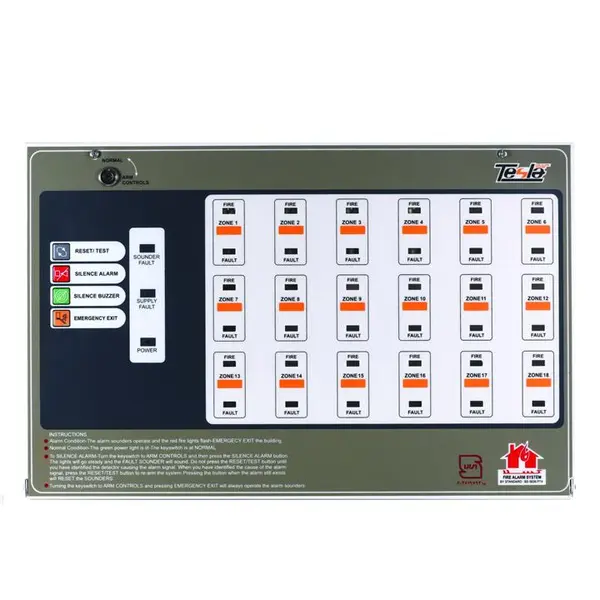 پنل اعلام حریق تسلا مدل TCP-2 - 3