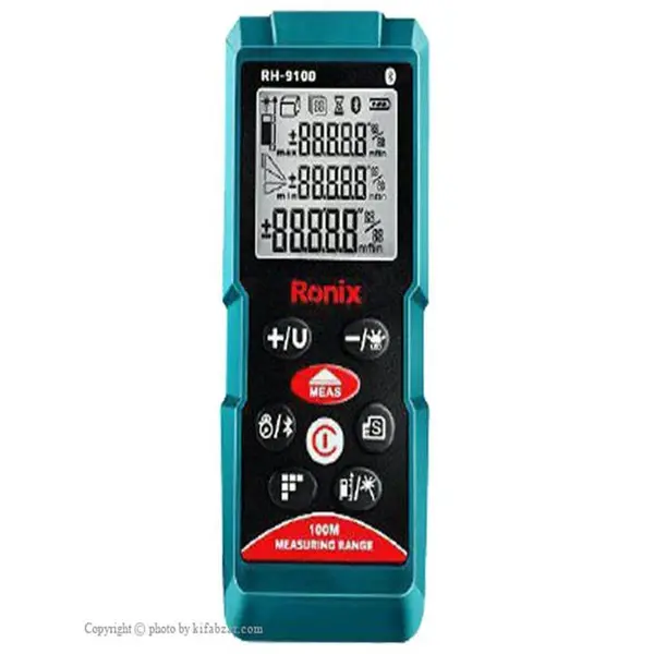 متر لیزری 100 متری بلوتوث دار رونیکس مدل RH-9100 - 4