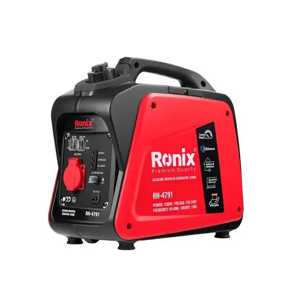 موتور برق بنزینی سایلنت 1200 وات رونیکس مدل RH-4791 - 5