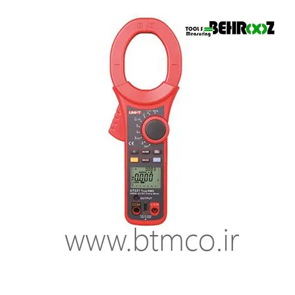 کلمپ آمپرمتر انبری 2000 آمپر دیجیتال AC/DC یونیتی UNI-T UT221 - 4