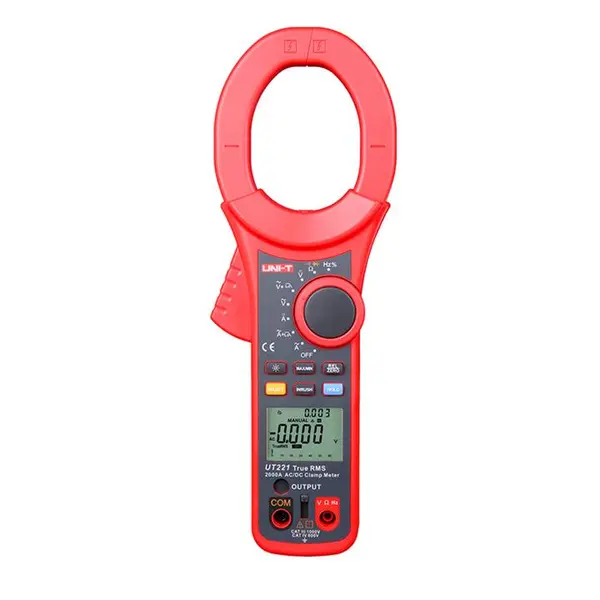 کلمپ آمپرمتر انبری 2000 آمپر دیجیتال AC/DC یونیتی UNI-T UT221 - 2