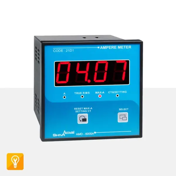 آمپرمتر دیجیتال ۹۶ شیوا امواج مدل 21D1 - 2