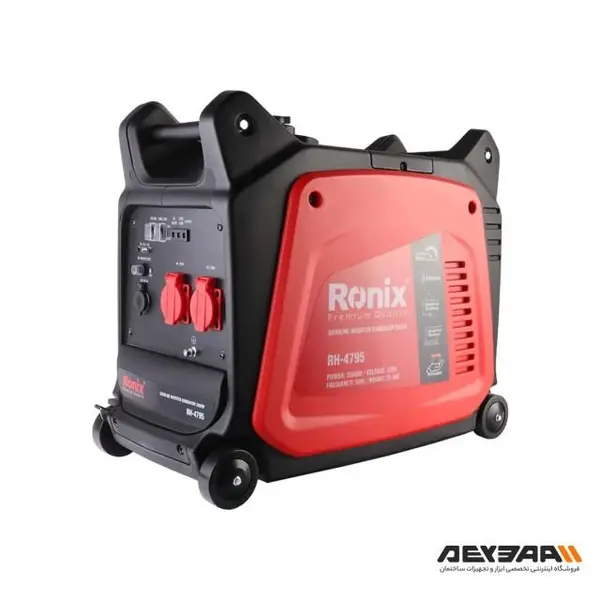 موتور برق 3500 وات بنزینی سایلنت رونیکس مدل Ronix RH-4795 - 3