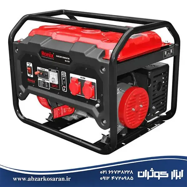 موتور برق بنزینی 3500 وات رونیکس مدل Ronix RH-4780 - 3