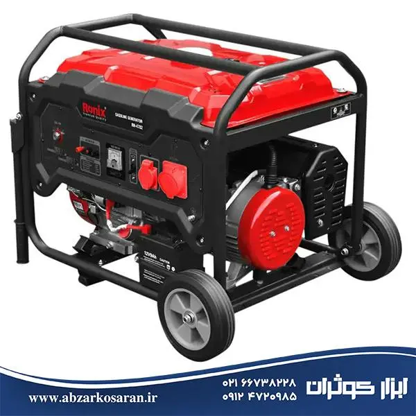 موتور برق بنزینی 5500 وات رونیکس مدل Ronix RH-4782 - 4
