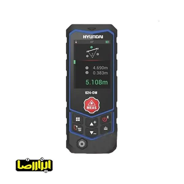 متر لیزری هیوندای 60 متری مدل 624-DM - 4