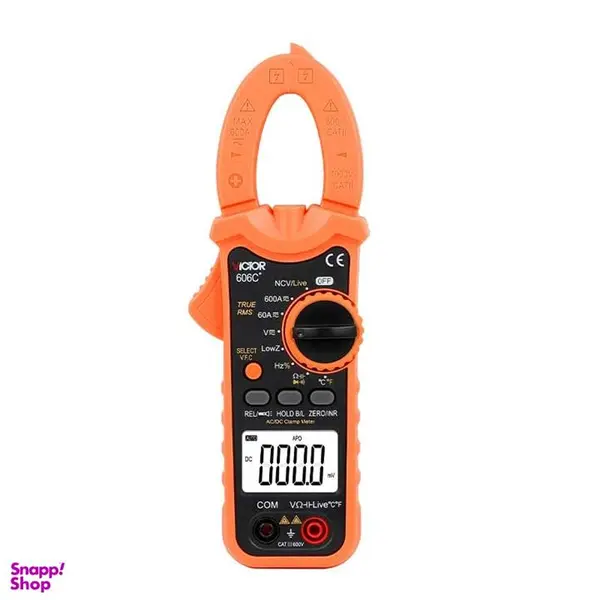 کلمپ آمپر متر ویکتور مدل 606C plus - 4