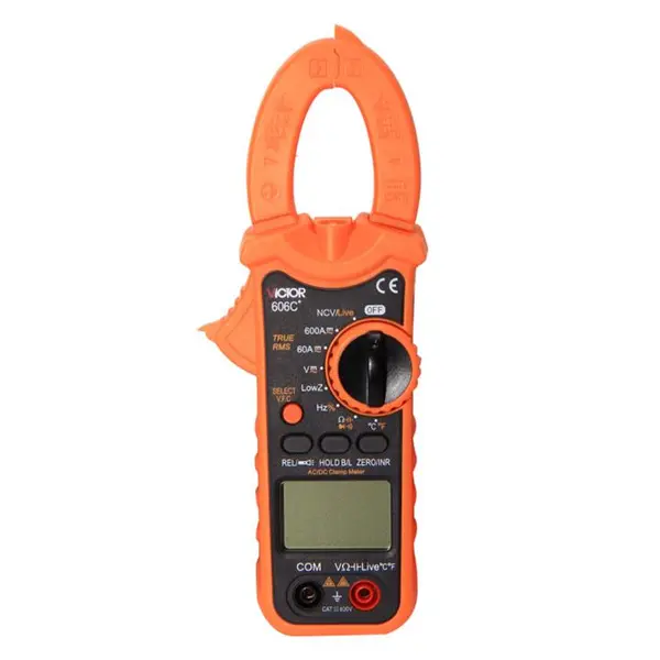 کلمپ آمپر متر ویکتور مدل 606C plus - 2