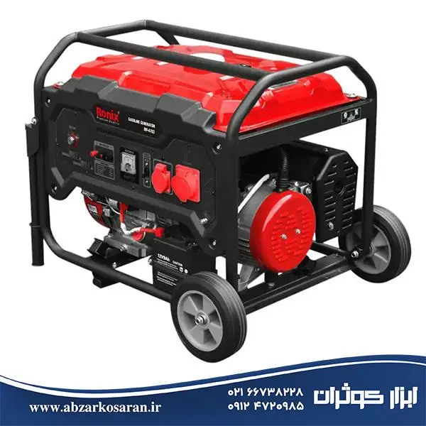 موتور برق بنزینی 6500 وات رونیکس مدل Ronix RH-4783 - 5