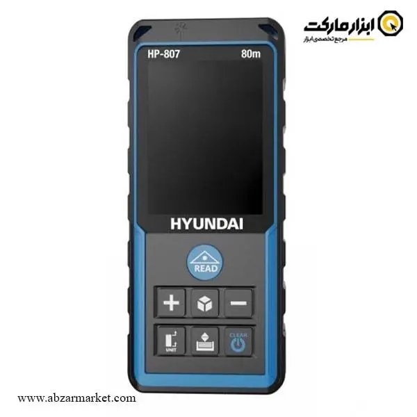 متر لیزری هیوندای 80 متری مدل HP807 - 3