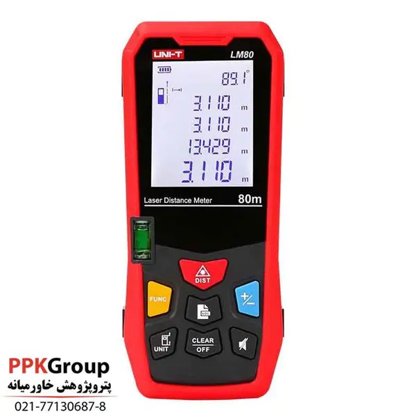 متر لیزری 80 متری یونی تی مدل LM80 - 2