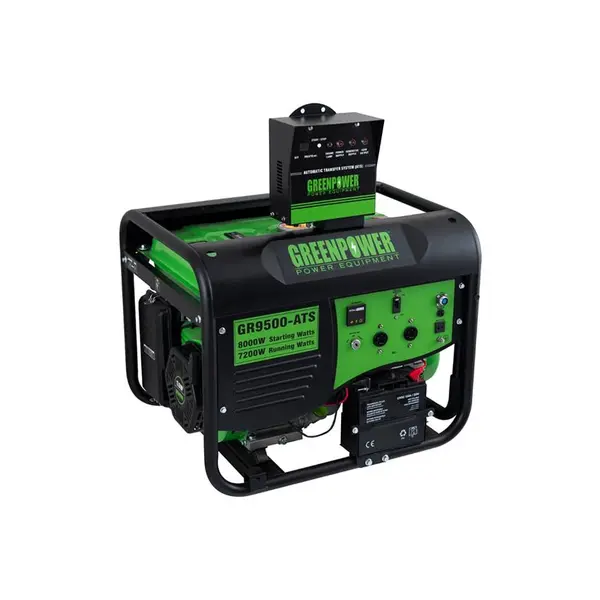 موتور برق بنزینی اتوماتیک گرین پاور توان 8 کیلو وات مدل GR9500-ATS - 6
