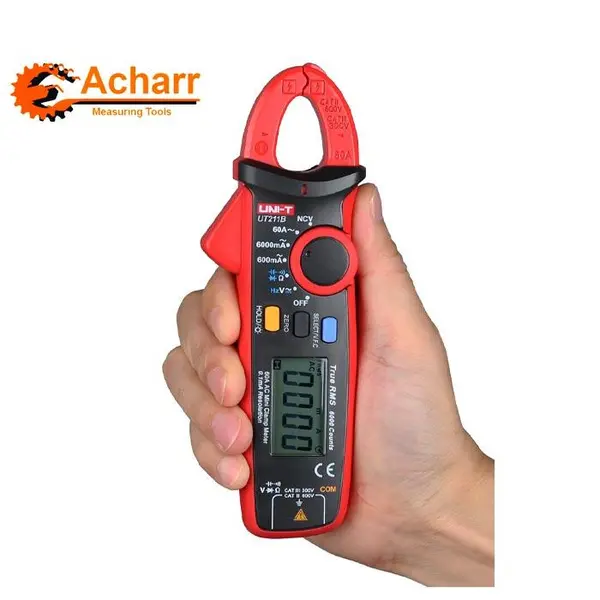 کلمپ آمپرمتر AC/DC 60 آمپر یونیتی UNI-T UT211B - 4