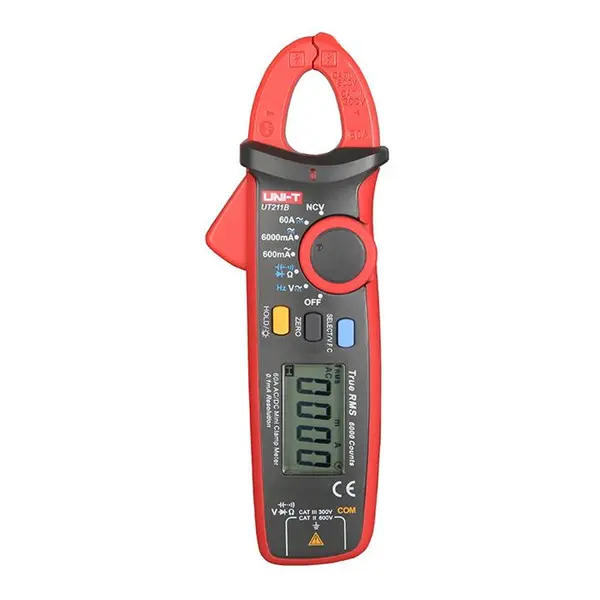 کلمپ آمپرمتر AC/DC 60 آمپر یونیتی UNI-T UT211B - 2