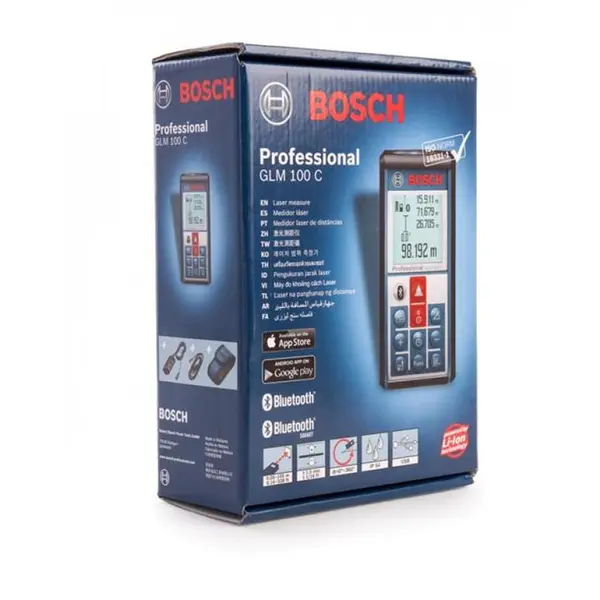 متر لیزری بوش مدل GLM 100 C - 3