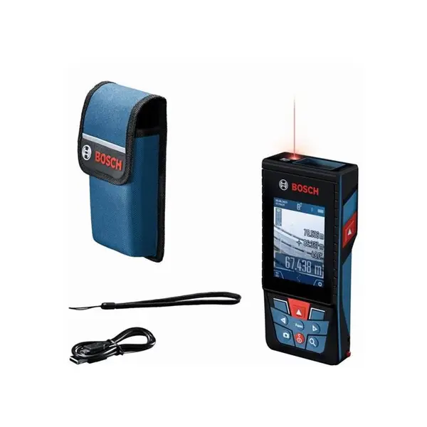 متر لیزری بوش مدل GLM 150-27 C / ISO NORM 16331-1 برد 150 متر به همراه سه پایه - 2