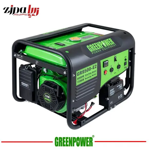 موتور برق بنزینی گرین پاور مدل GR9500-E2 - 5