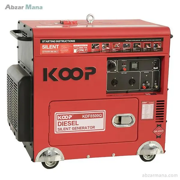 دیزل ژنراتور کوپ KDF8500XE/KDF8500Q3D - 5
