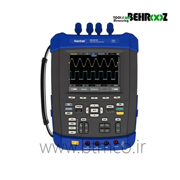اسیلوسکوپ دستی 100 مگاهرتز 2 کانال هانتک مدل HANTEK DSO-8102E - 2