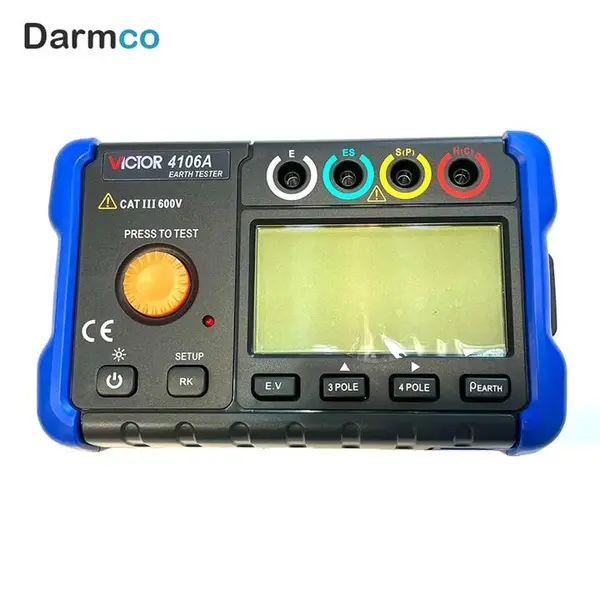 ارت تستر 4 سیم ویکتور مدل VICTOR VC-4106A - 2