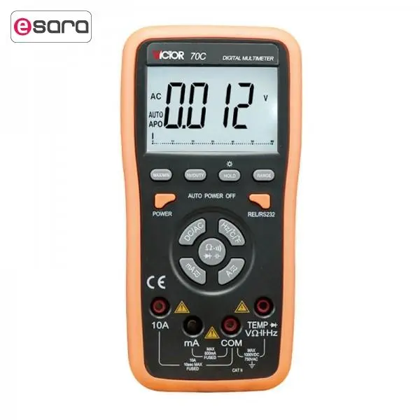 مولتی متر ویکتور مدل 70C - 3