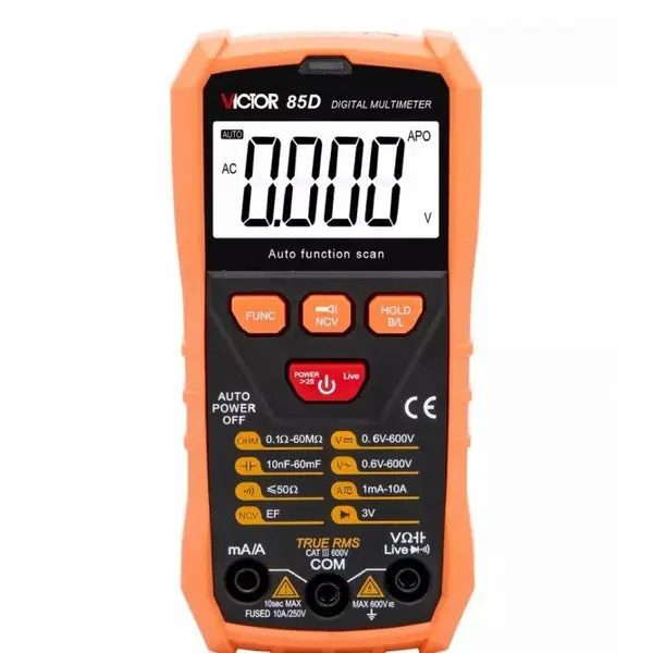 مولتی متر دیجیتال ویکتور مدل 85D - 3
