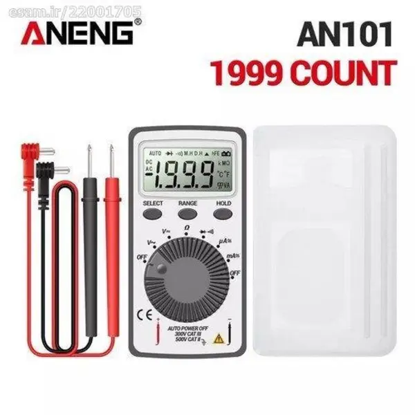 مولتی متر جیبی ANENG مدل AN101 - 4