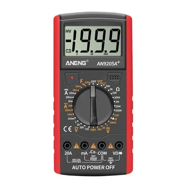 مولتی متر دیجیتال ANENG مدل AN9205A - 4