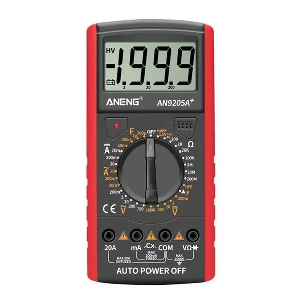 مولتی متر دیجیتال ANENG مدل AN9205A - 3