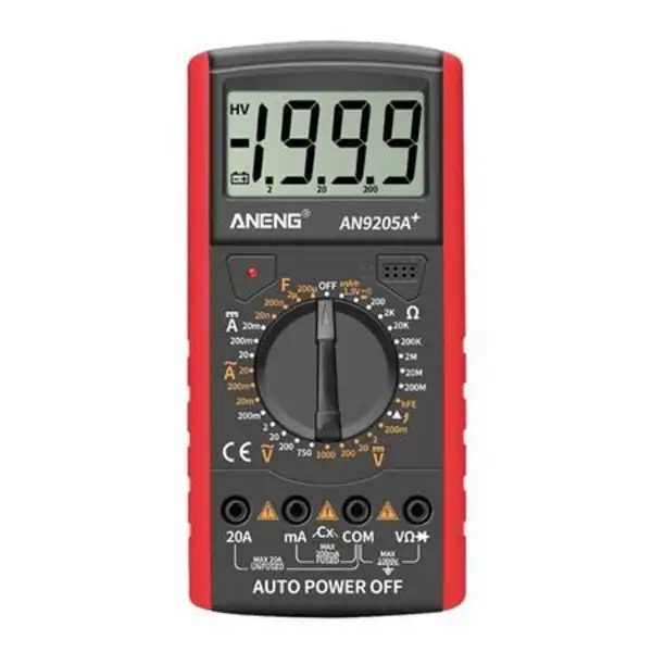 مولتی متر دیجیتال ANENG مدل AN9205A - 5