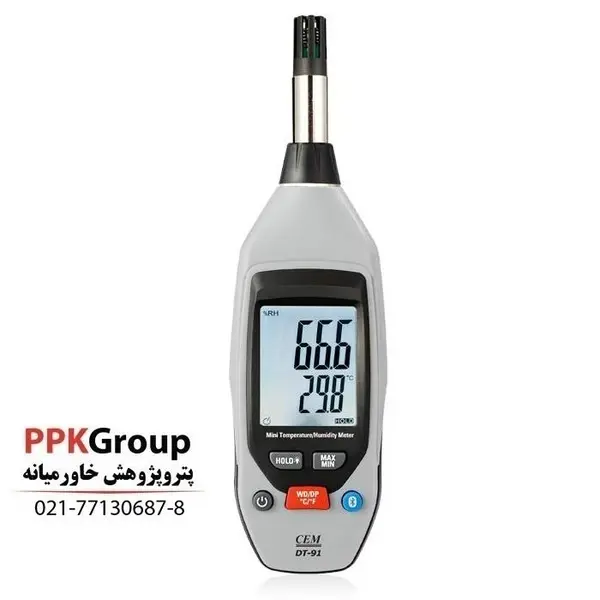 ترمومتر و رطوبت سنج سم مدل CEM DT-91 - 5
